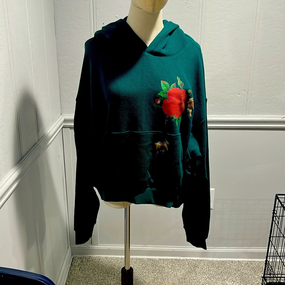 Boys Lie green hoodie - never worn